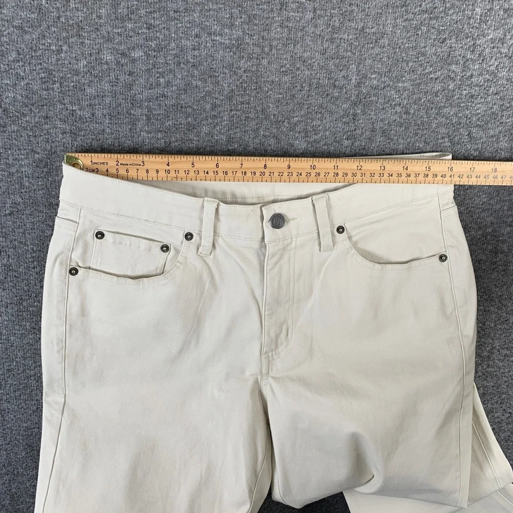 G Fore 5 Pocket Golf Pant Men 32x32 Cream Trousers Modern